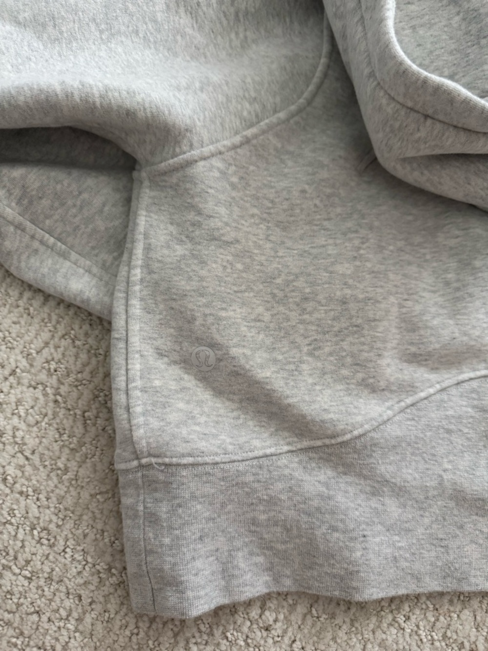 lululemon athletica Cropped Hoodie - Ultra Light Grey